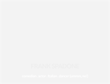 Tablet Screenshot of frankspadone.com